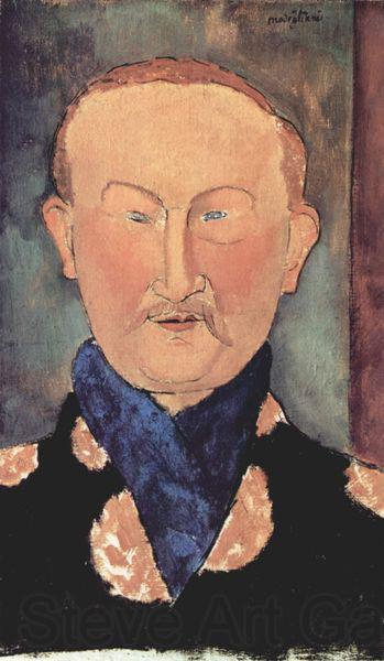 Amedeo Modigliani Portrat des Leon Bakst Germany oil painting art